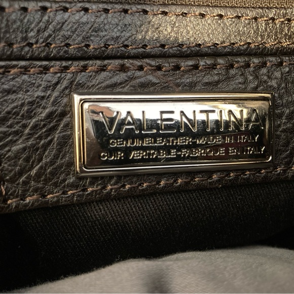 Valentina large leather tote weekender bag - Picture 6 of 11